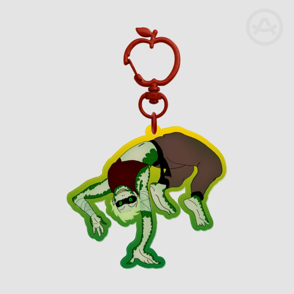 DC Copperhead Colored Edge Acrylic Keychains