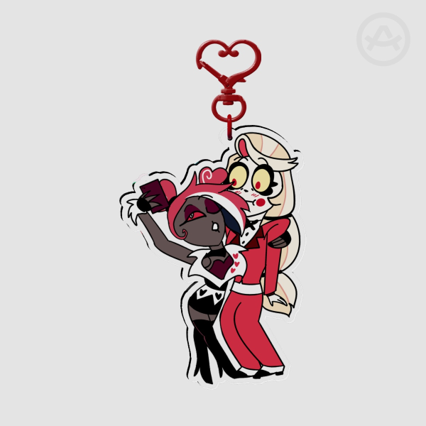 Charlie x Velvette Keychain