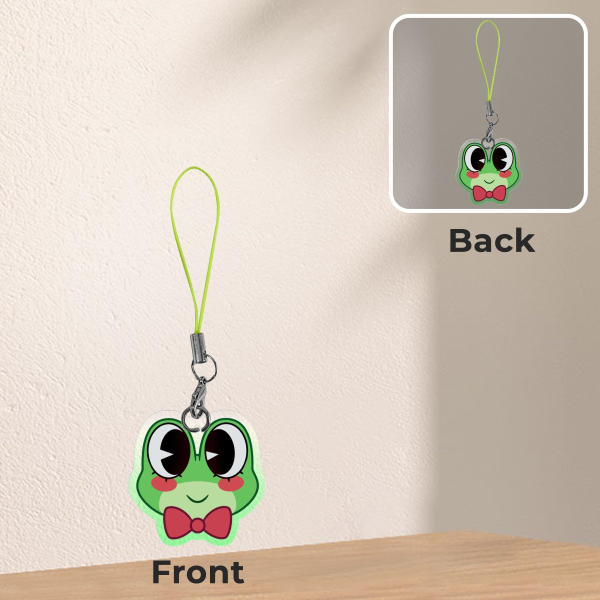 Ribbit Acrylic Keychain