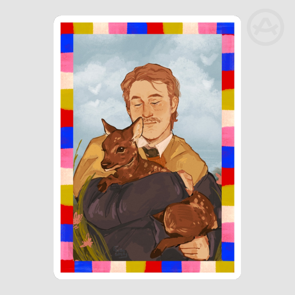 Lars w/ Deer Sticker