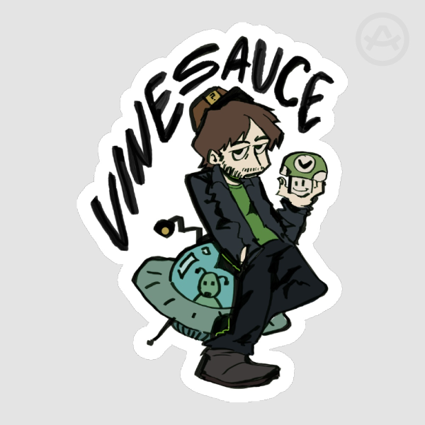 Vinny Vinesauce Sticker