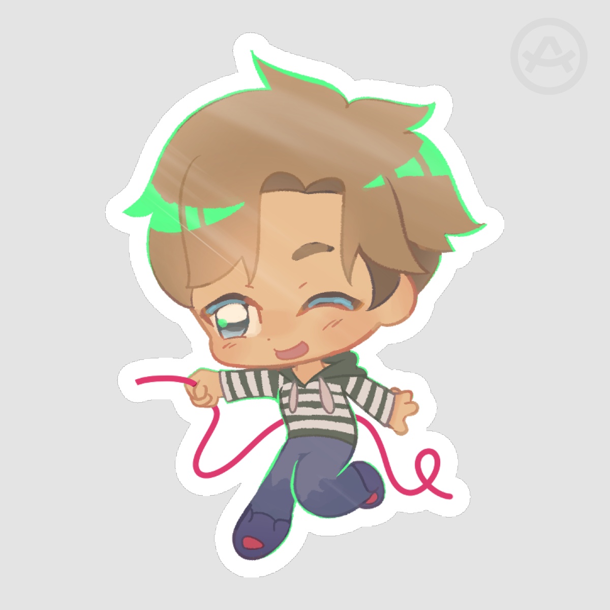 Laurance Fated Love Single - Glossy Waterproof Sticker