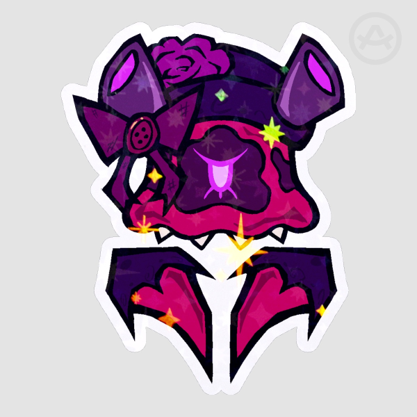Core Nori Holographic Sticker