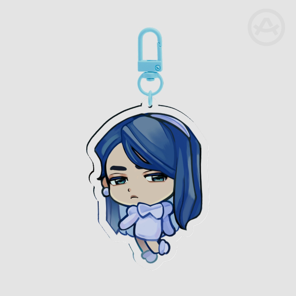 caitlyn Clear Acrylic Keychains