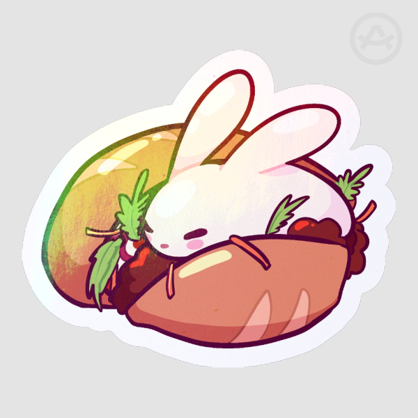 Bun Mi Holographic Sticker