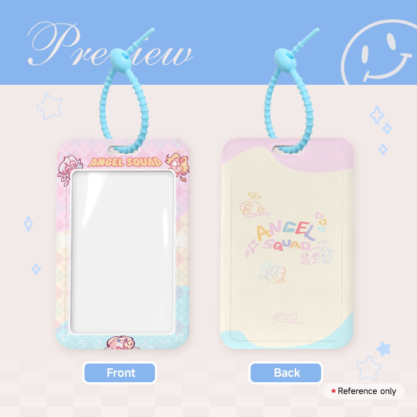Hazbin Hotel Emily Abel & Saint Peter Plastic Card Holder