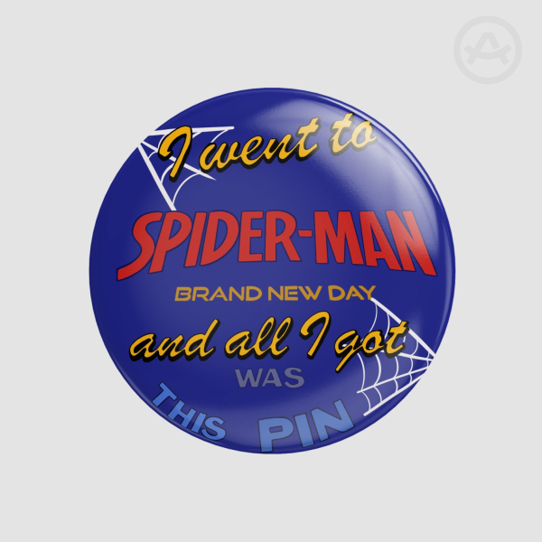Spiderman Round Badges (Button Pins)