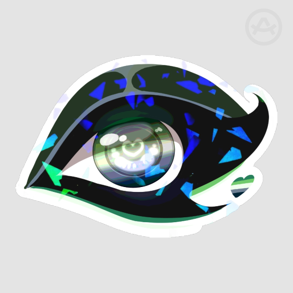 A Look of Pride - Aromantic Stickers