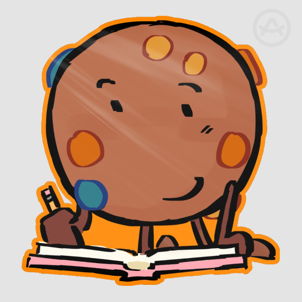 Cookie - Coloured Sticker