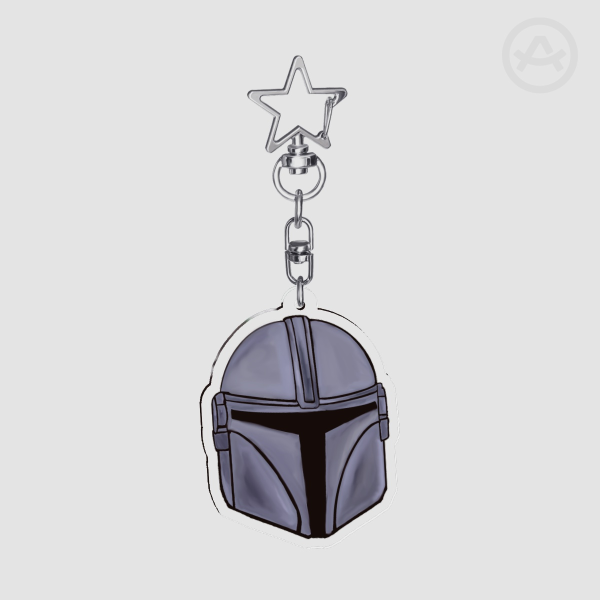 Mandalorian Keychain