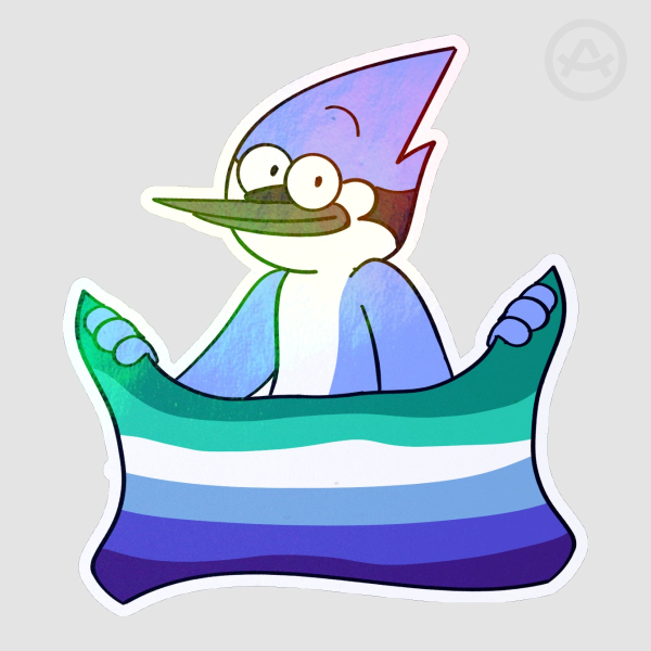 Mordecai Pride Sticker - Homosexual