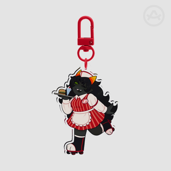 Signless Burger Meulin Keychain