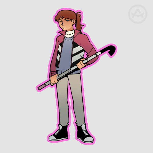 paper girls kj sticker