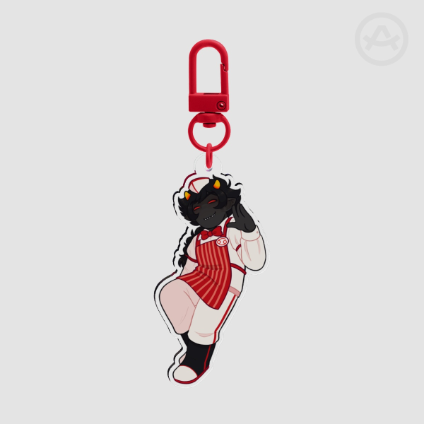 Signless Burger Kankri Keychain