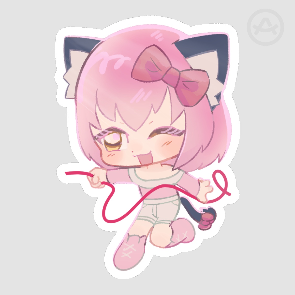 KC Fated Love Single - Glossy Waterproof Sticker
