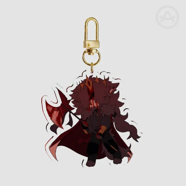 The Red King Keychain