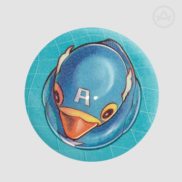 Captain America - Plush Badge