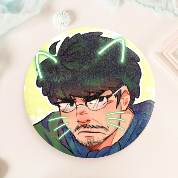Kitty Nanba Plush Badge