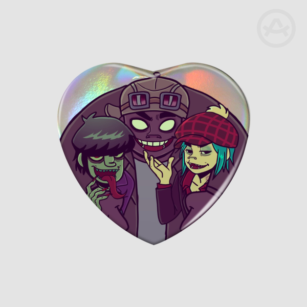 2RUSSDOC heart badge style 2