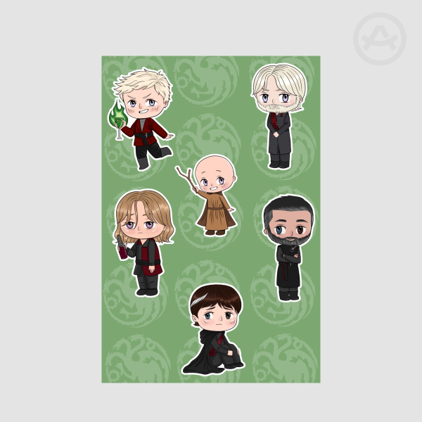 Targs sticker sheet