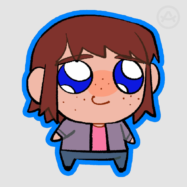 life is strange max matte sticker