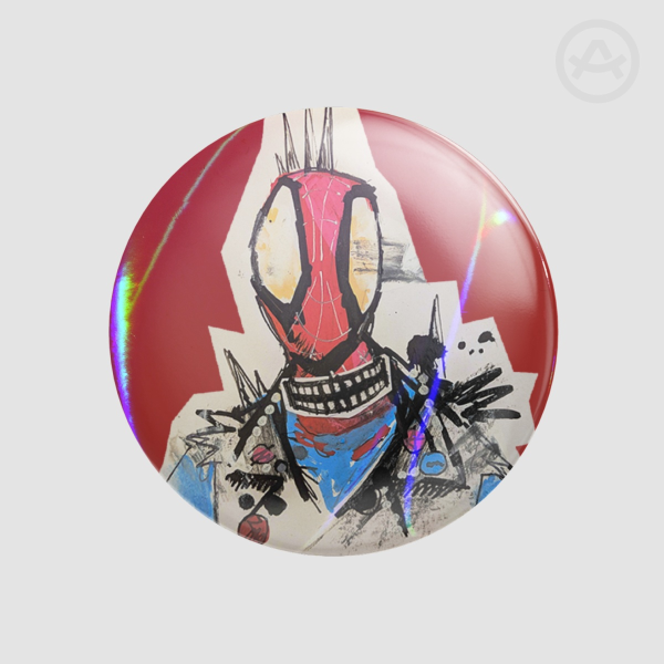 Punk-Spider Bug-Eyed Pin