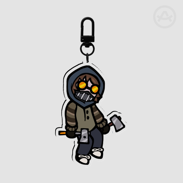 CREEPYPASTA Ticci Toby Keychain