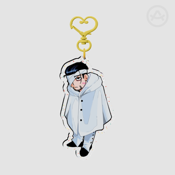 Ogata Glitter Acrylic Keychain
