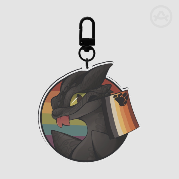 Toothless Bear Pride Charm
