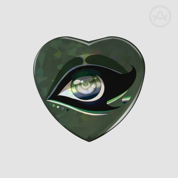 A Look of Pride - Aromantic Holo Pins