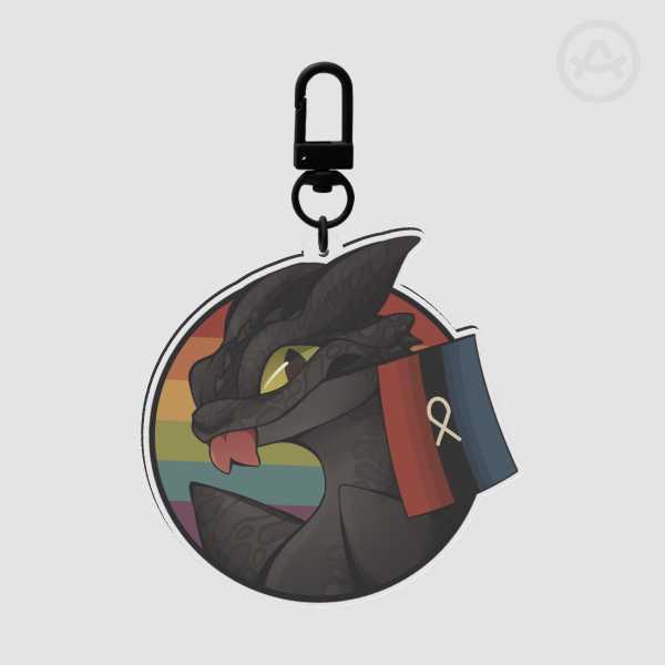 Toothless Ambiamorous Pride Charm