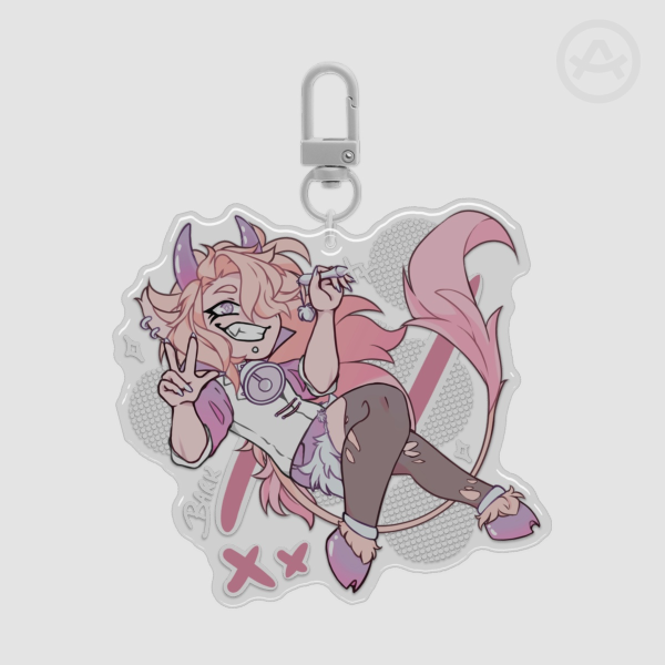 La vie en Rose - Keychain