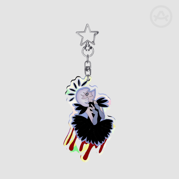 DC Magpie Broken Glass Acrylic Keychains