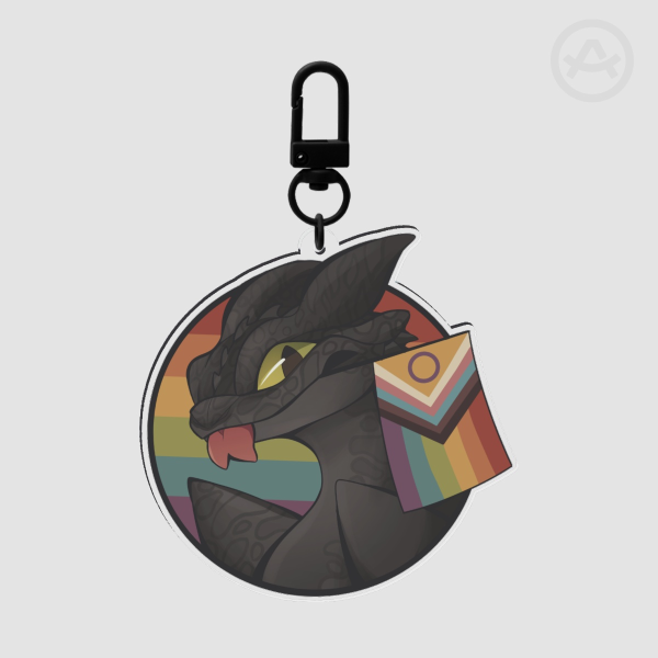 Toothless Pride Charm