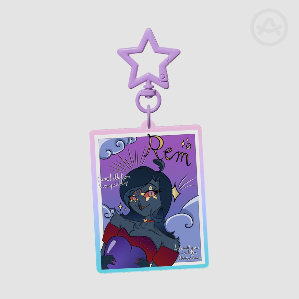 Rem Sleep Magazine Keychain