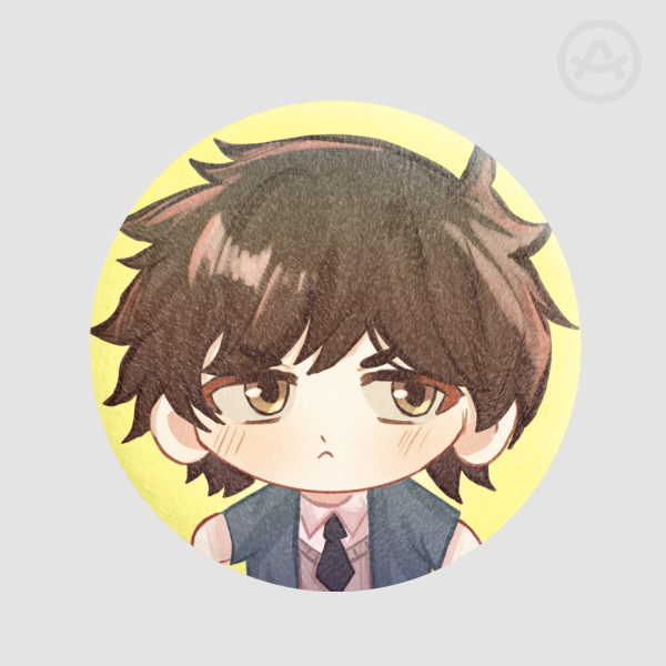 John UnOrdinary Plush Badge