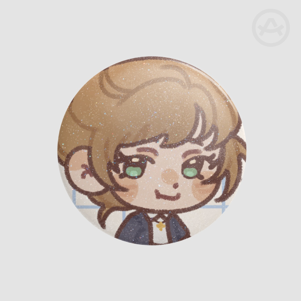 Kate - Button Pin