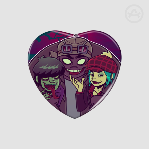 2RUSSDOC heart badge style 1