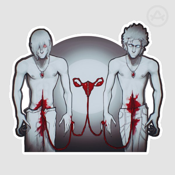 [3DV] Womb Connection Sticker