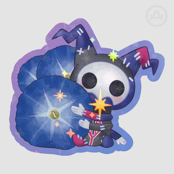 Poppet by Danie - Die Cut Sticker - Stars Cafecito 2026