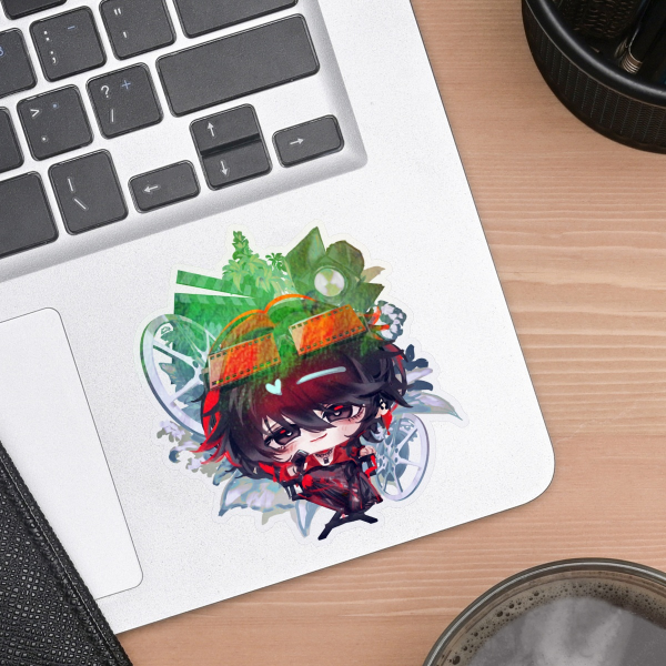 10cm Hologram Die Cut Stickers _ Path To Nowhere _ Deren
