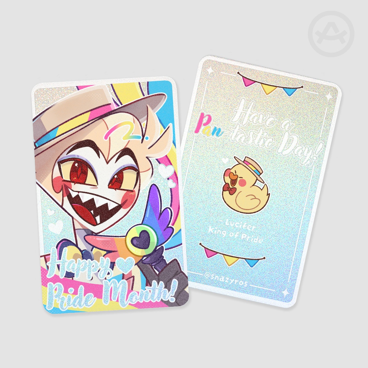 Lucifer Pride Holographic Photocards