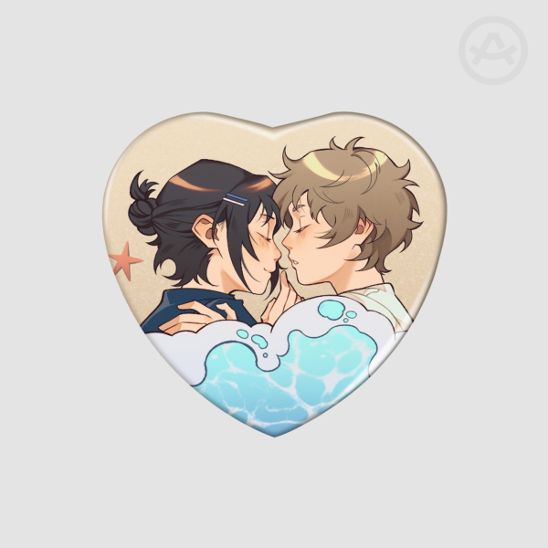 [Umibe] MioShun heart badge ♡