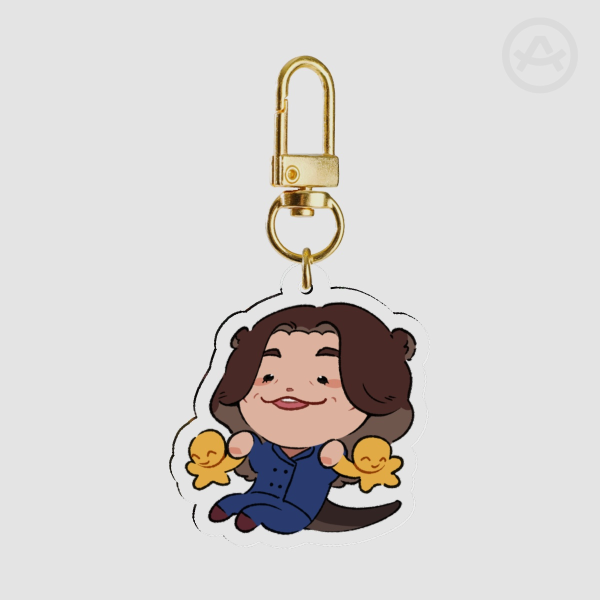 Zosia Hive Otter 4cm Keychain