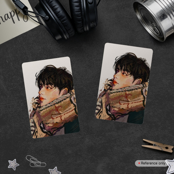 Seungmin Cracked Ice Holographic Photocards