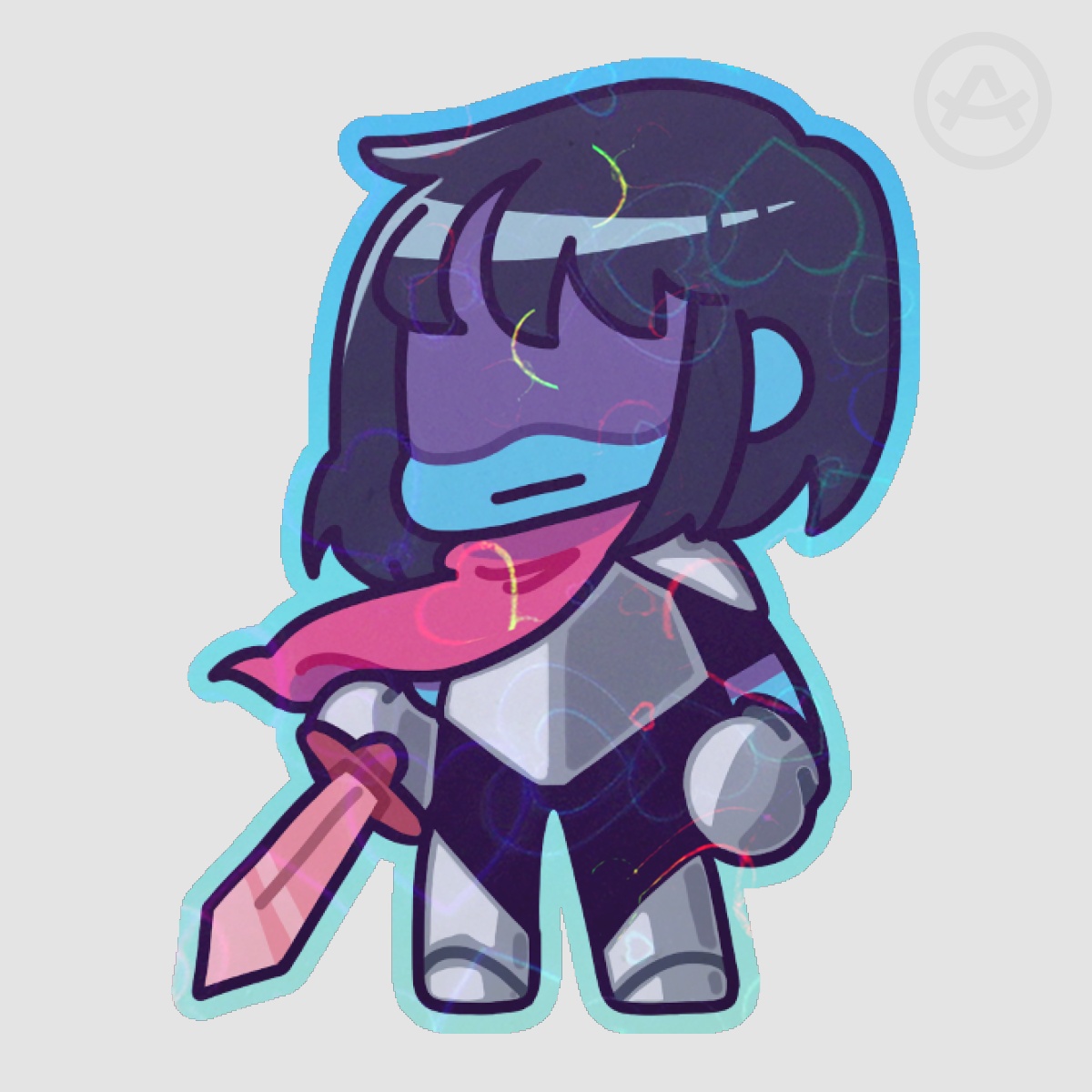 DELTARUNE Kris Sticker