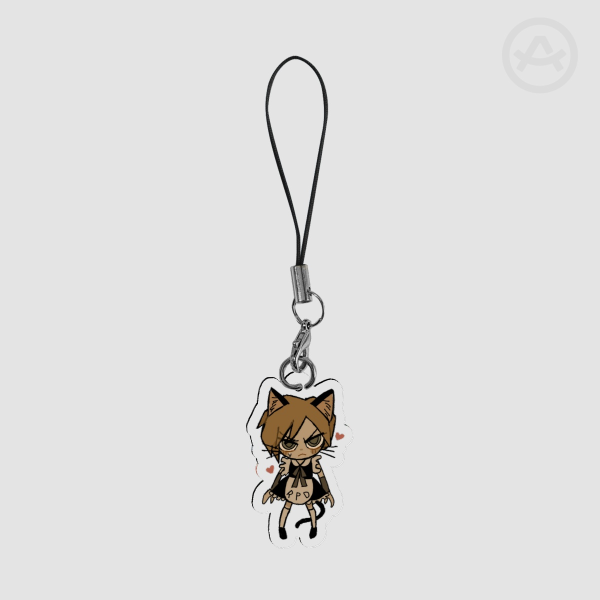 Leon Kennedy Resident Evil Maid Phone Charm