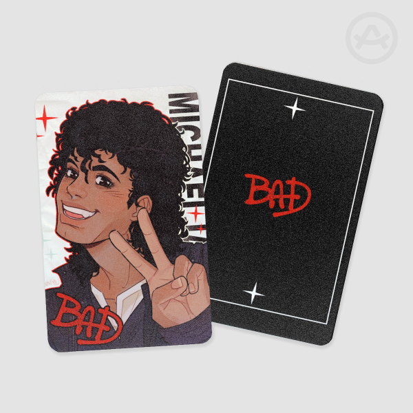 BAD MJ Photocard