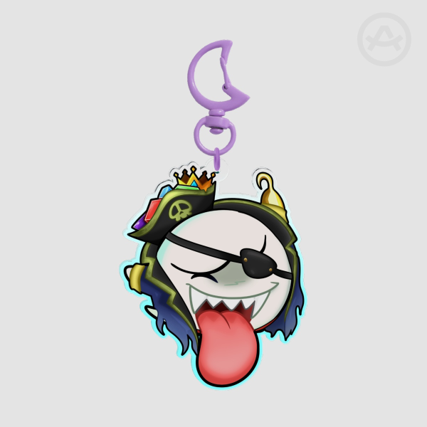 King Boo (Pirate) Keychain