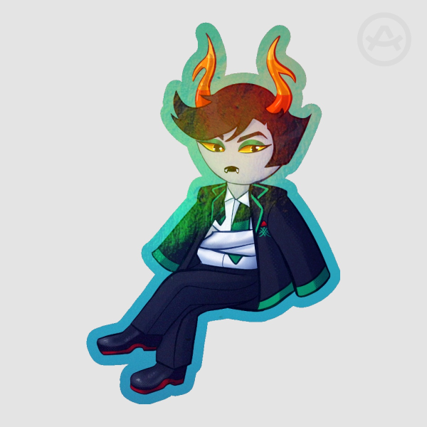 Lanque Bombyx sticker | Hiveswap